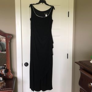 Black Alex evenings long dress